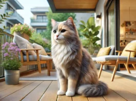 Dilute Calico Cat