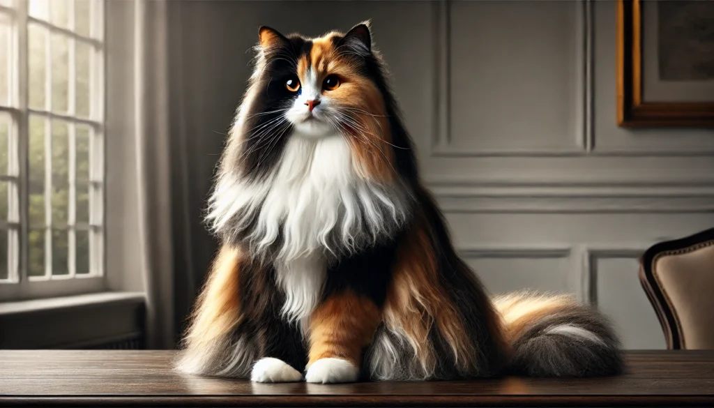 Long-Haired Calico